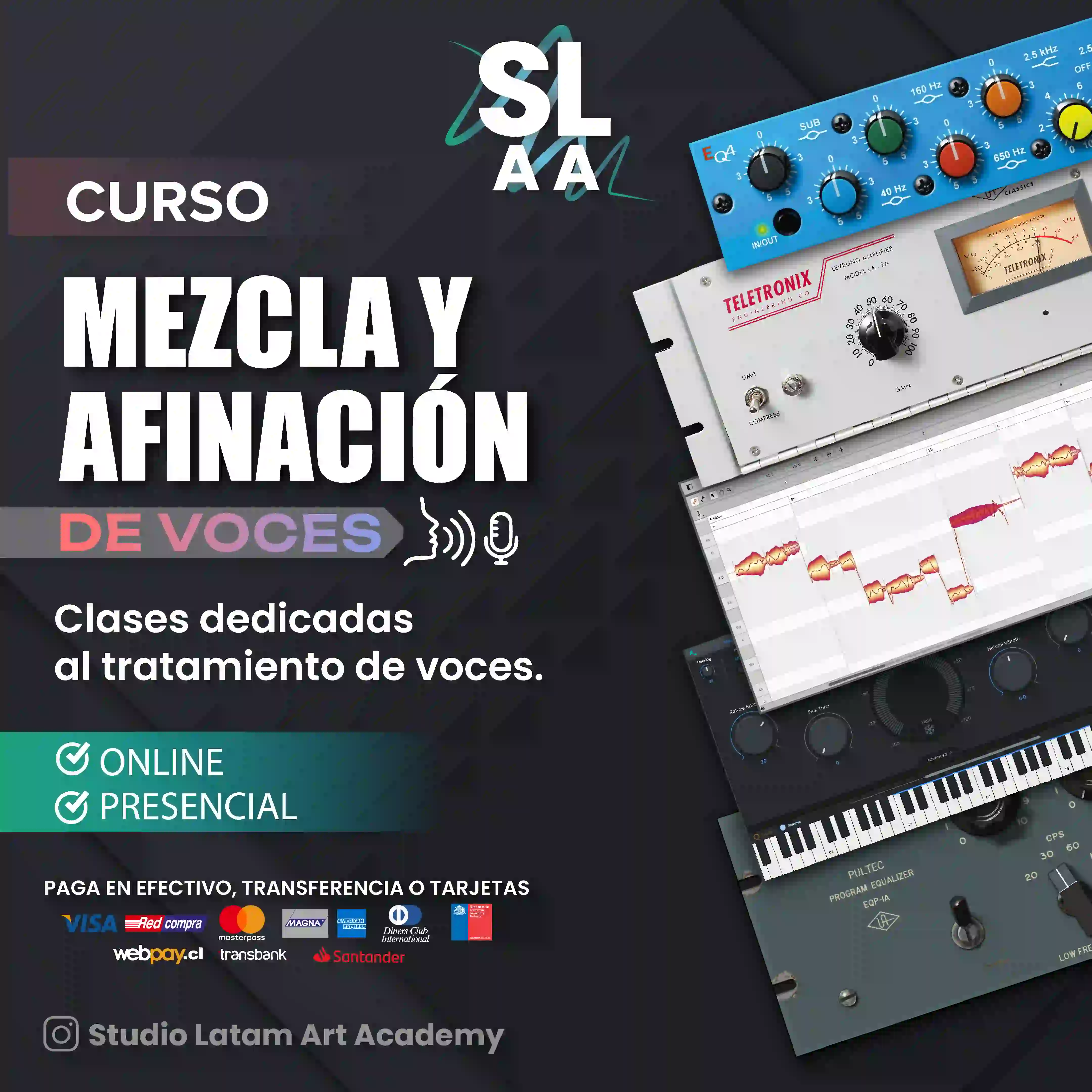 Mezcla y Afinación Vocal